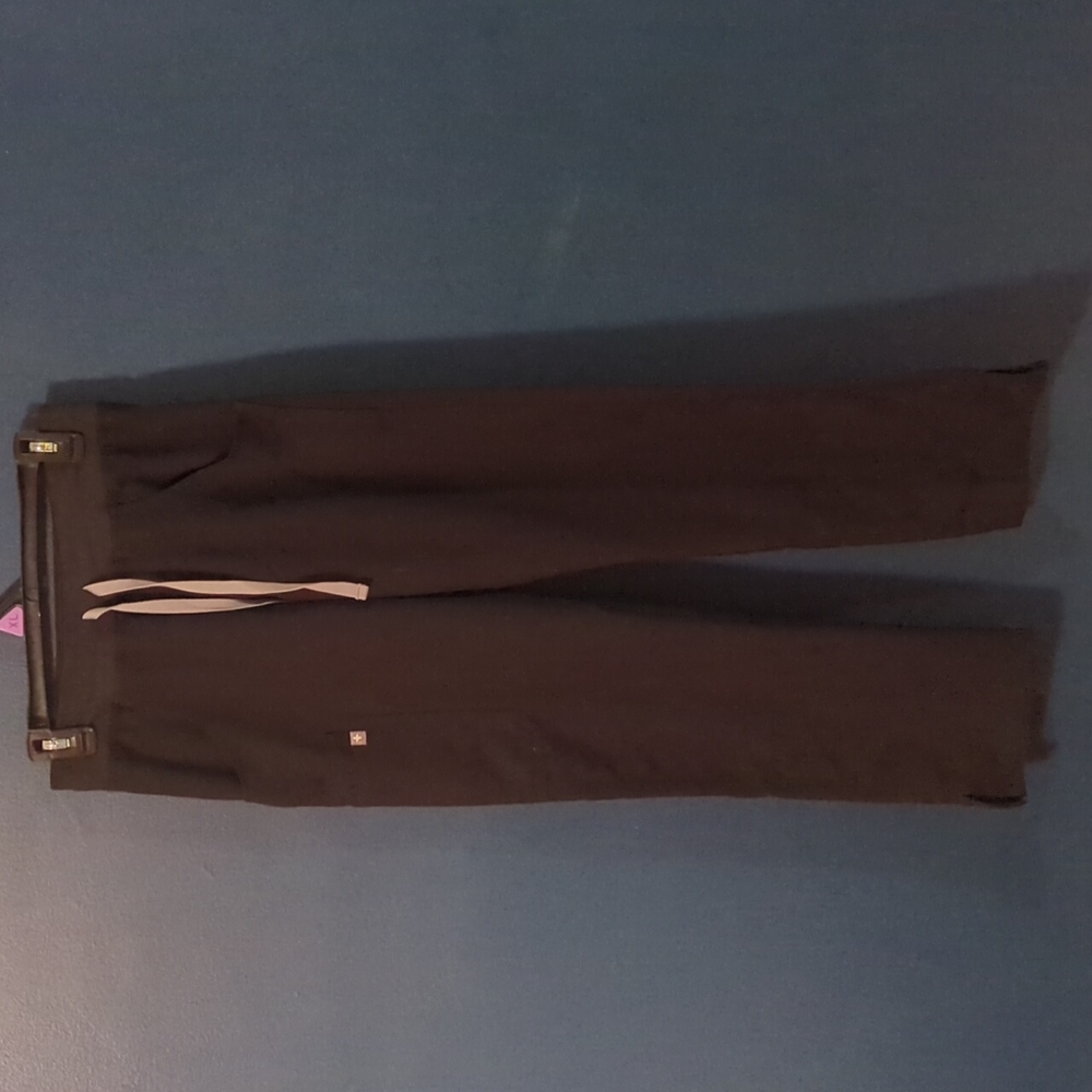 Figs Kade Black Scrub Pants XS